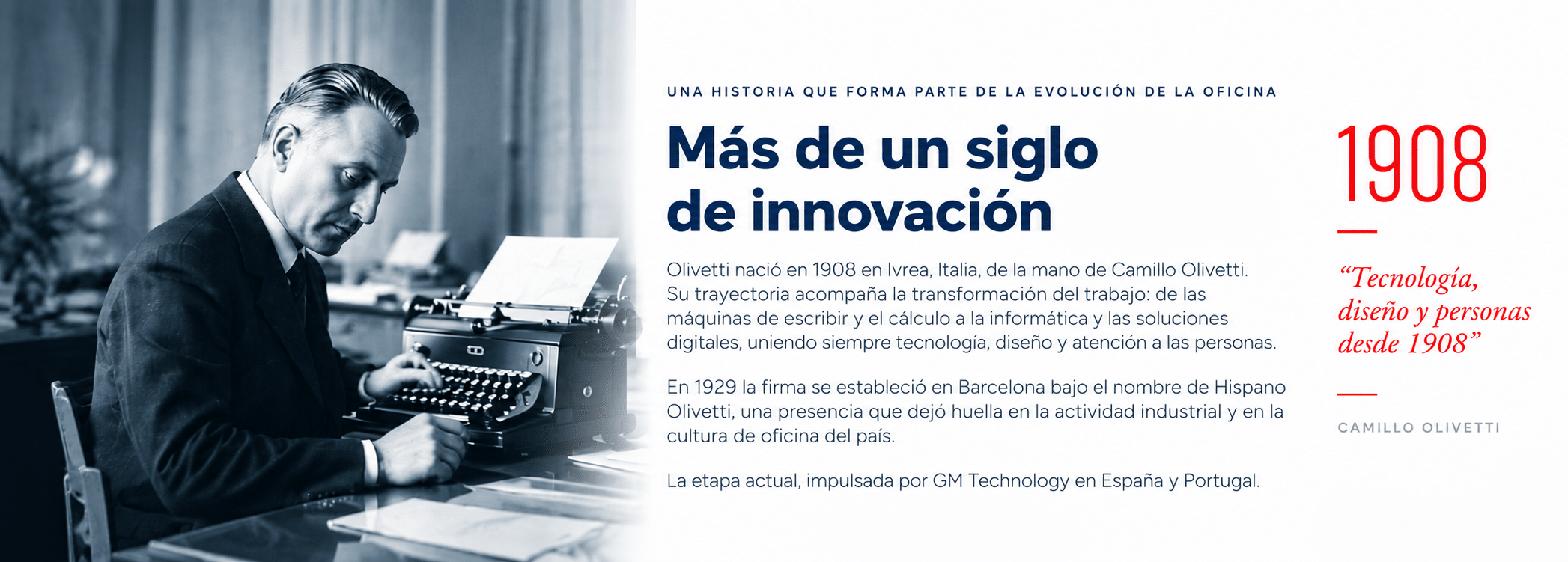 Más de un siglo de innovación